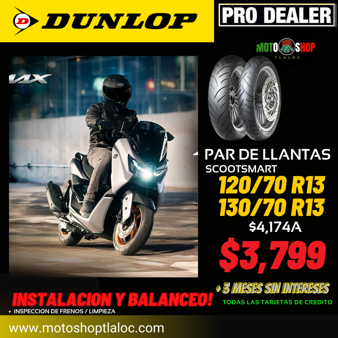 LLANTAS DUNLOP SCOOTSMART