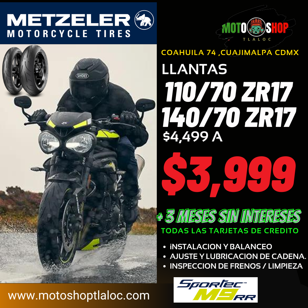 LLANTA METZELER SPORTEC M9 RR