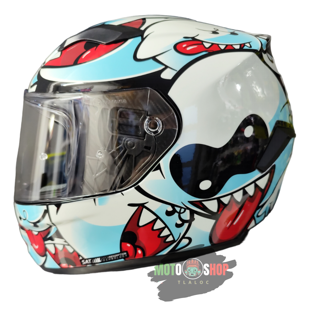CASCO SHAFT INTEGRAL SH591 BOO WHITE FULL BRILLOSO