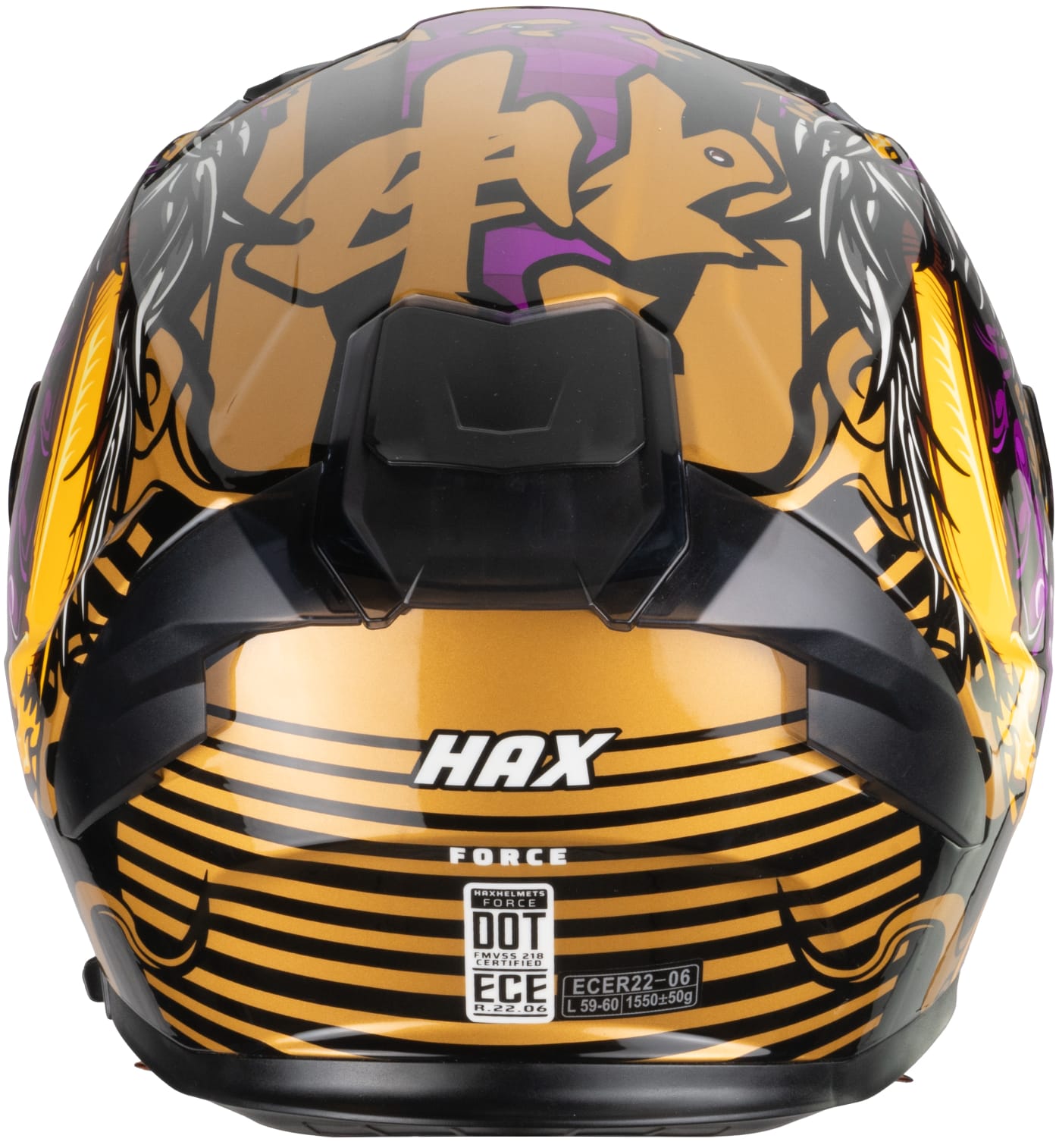 Casco moto hro 514dv grunge mr integral sun visor M