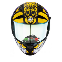 Cargar imagen en el visor de la galería, CASCO INTEGRAL HAX OBSIDIAN SAMURAI ORO
