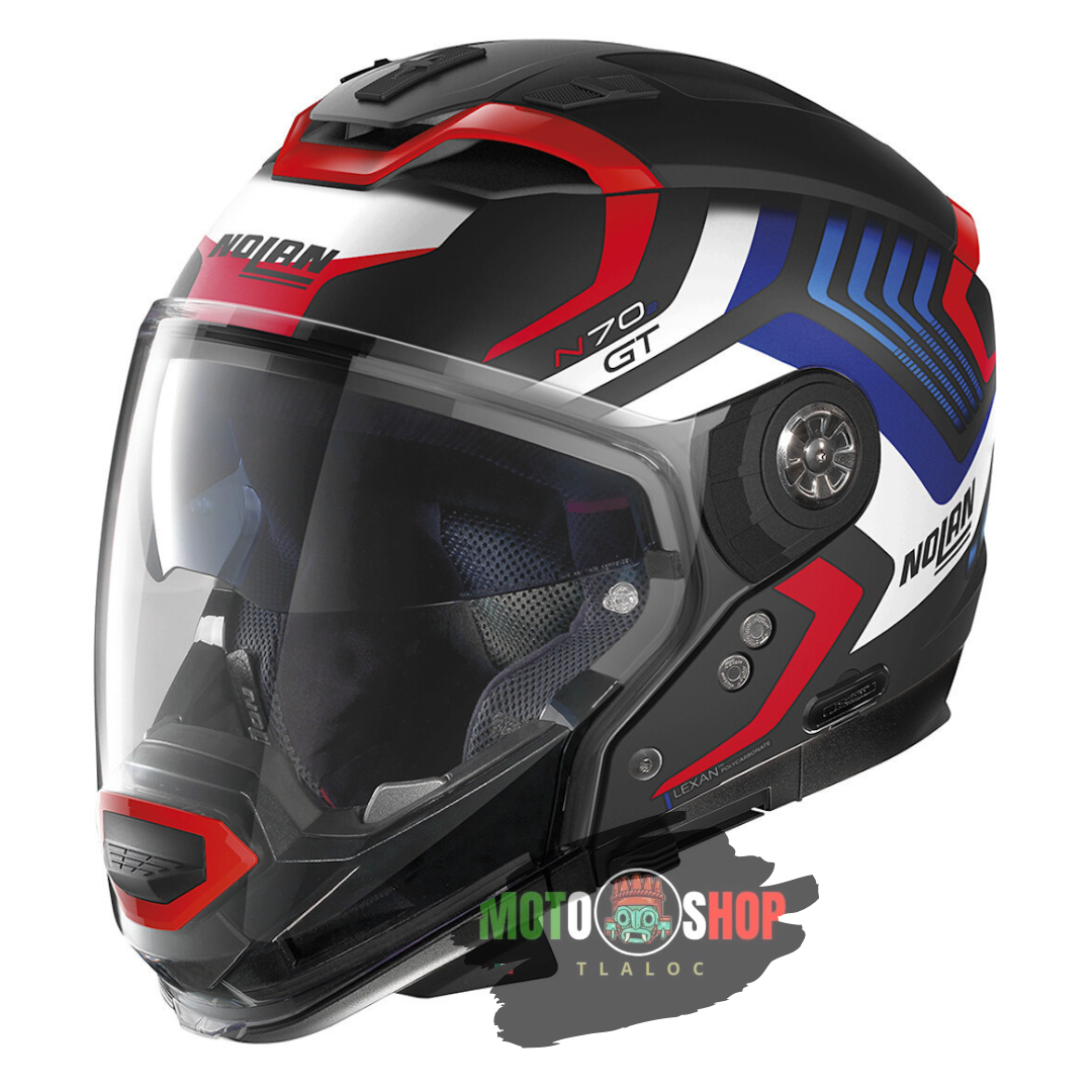 CASCO NOLAN N70-2 GT SPINNAKER 43 NEGRO AZUL MATE