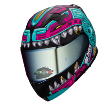 Cargar imagen en el visor de la galería, CASCO ABATIBLE HAX AMATISTA JAGUAR PINK
