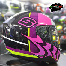 Cargar imagen en el visor de la galería, CASCO SHAFT SH571 FURTHER ROSA COLECCION 2022
