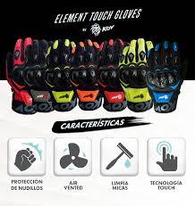 GUANTE IRON RACING TOUCH DELTA 2.0